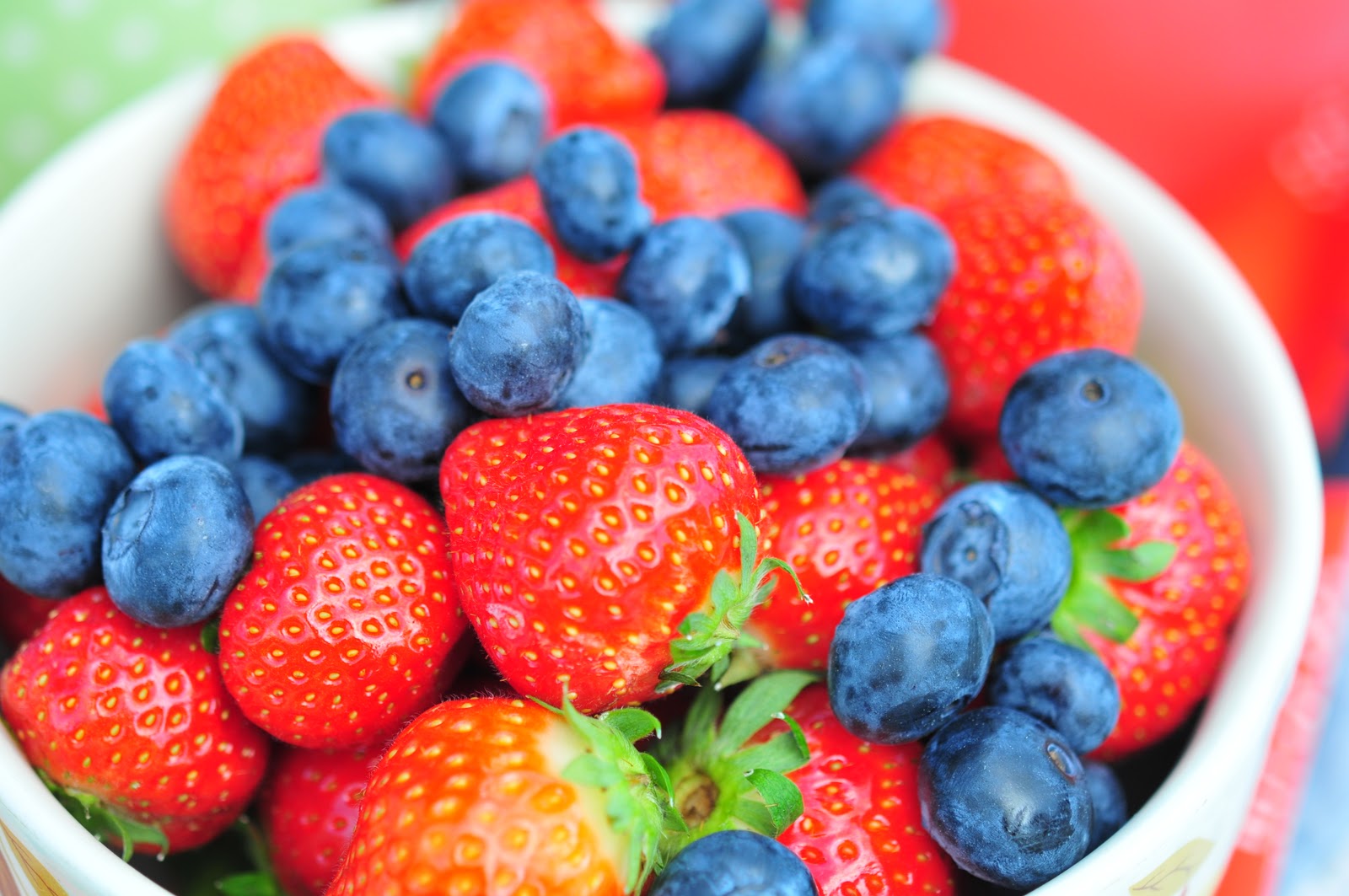 Strawberries-Blueberries